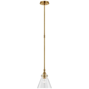 Visual Comfort Signature - CHC 5525AB-CG - LED Pendant - Parkington - Antique-Burnished Brass