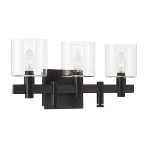Eurofase - 46812-018 - DECATO-VAN-3LT-BK-CL - DECATO - Black