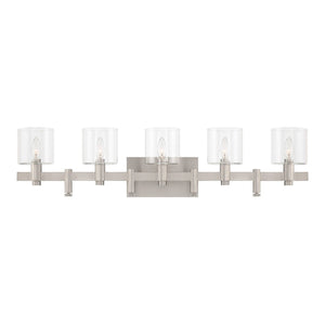 Eurofase - 46813-022 - DECATO-VAN-5LT-SN-CL - DECATO - Satin Nickel