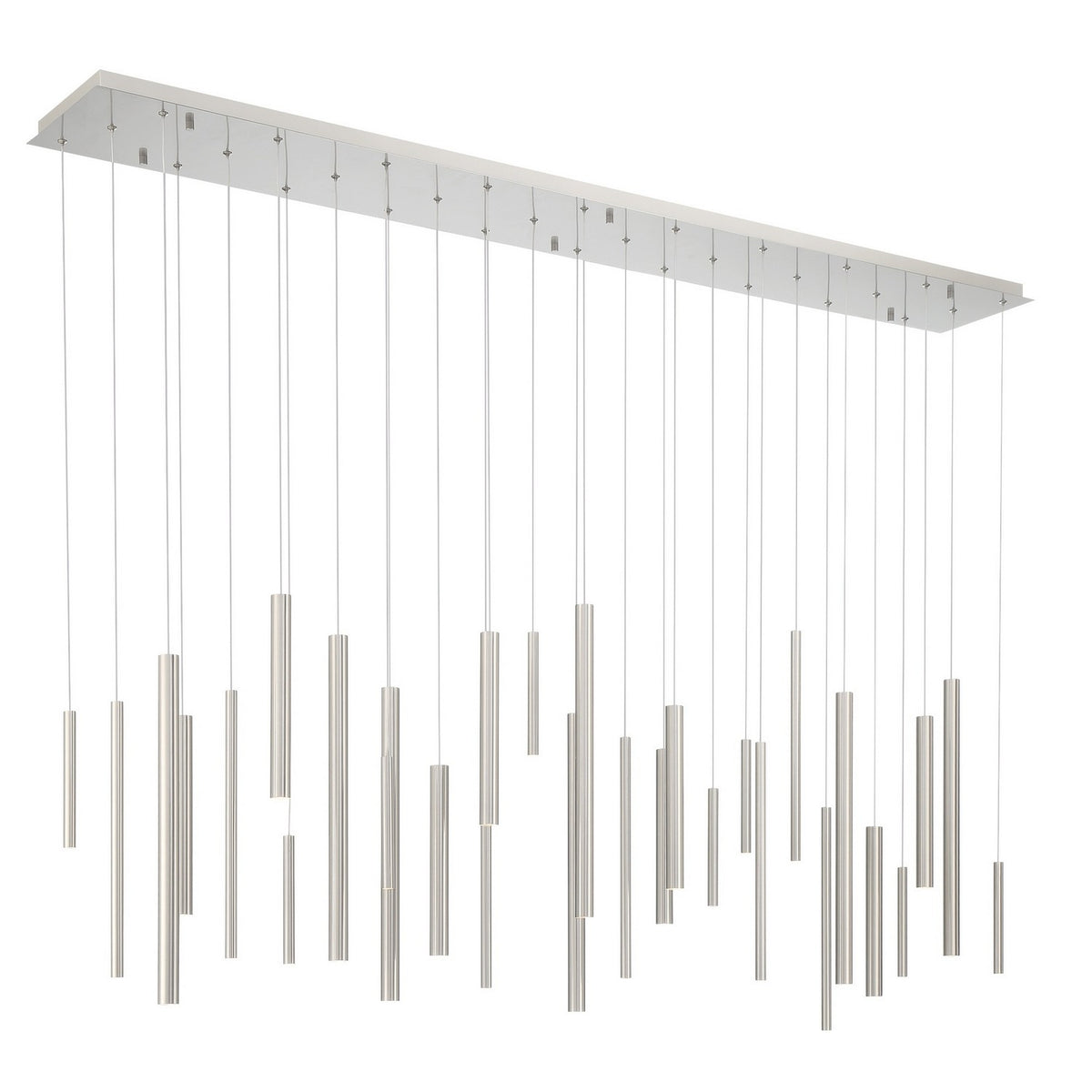 Eurofase - 46814-036 - SANTANA-CHD-30LT-72IN-SN - SANTANA - Satin Nickel