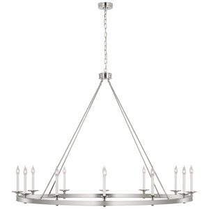 Visual Comfort Signature - CHC 5615PN - LED Chandelier - Launceton - Polished Nickel