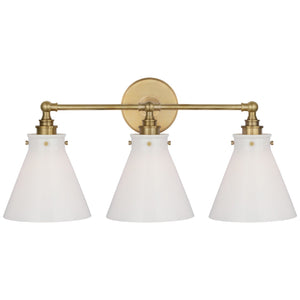 Visual Comfort Signature - CHD 2529AB-WG - LED Wall Sconce - Parkington - Antique-Burnished Brass