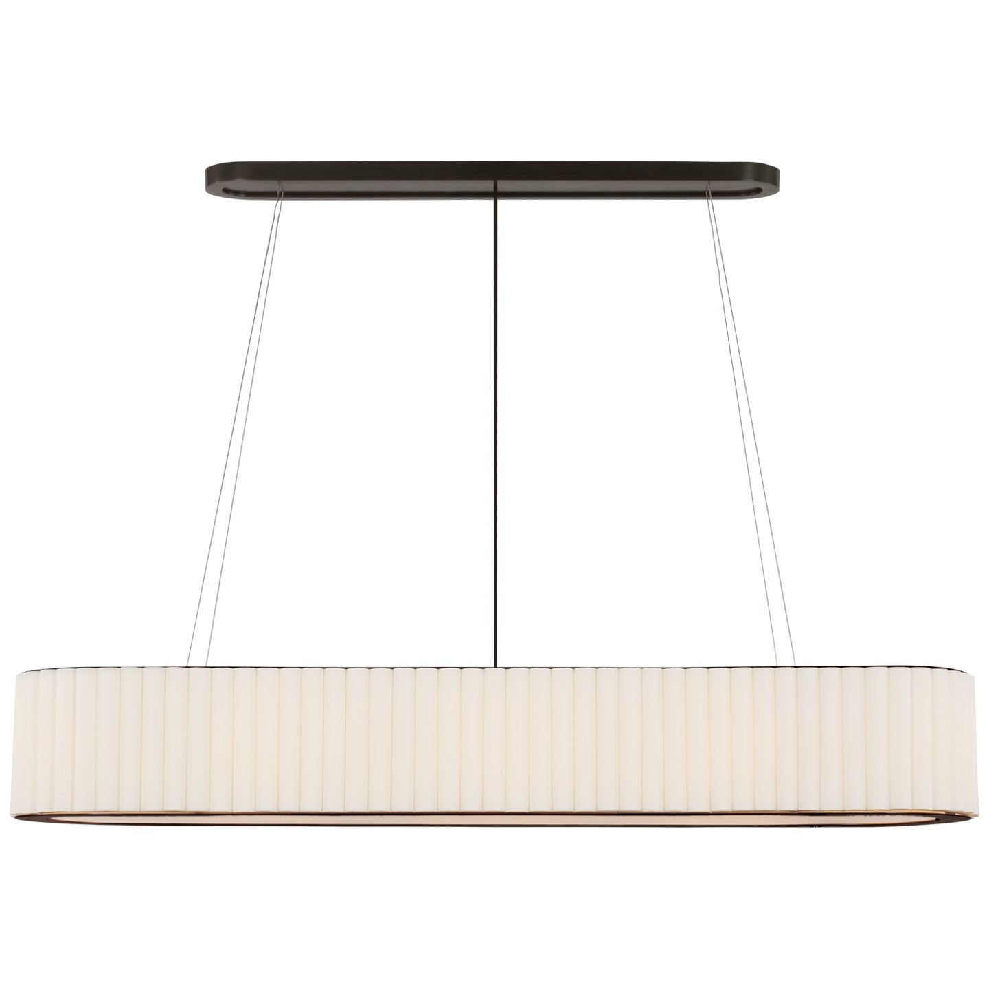 Visual Comfort Signature - IKF 5445BZ-L - LED Linear Chandelier - Palati - Bronze