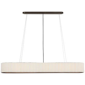 Visual Comfort Signature - IKF 5446BZ-L - LED Linear Chandelier - Palati - Bronze