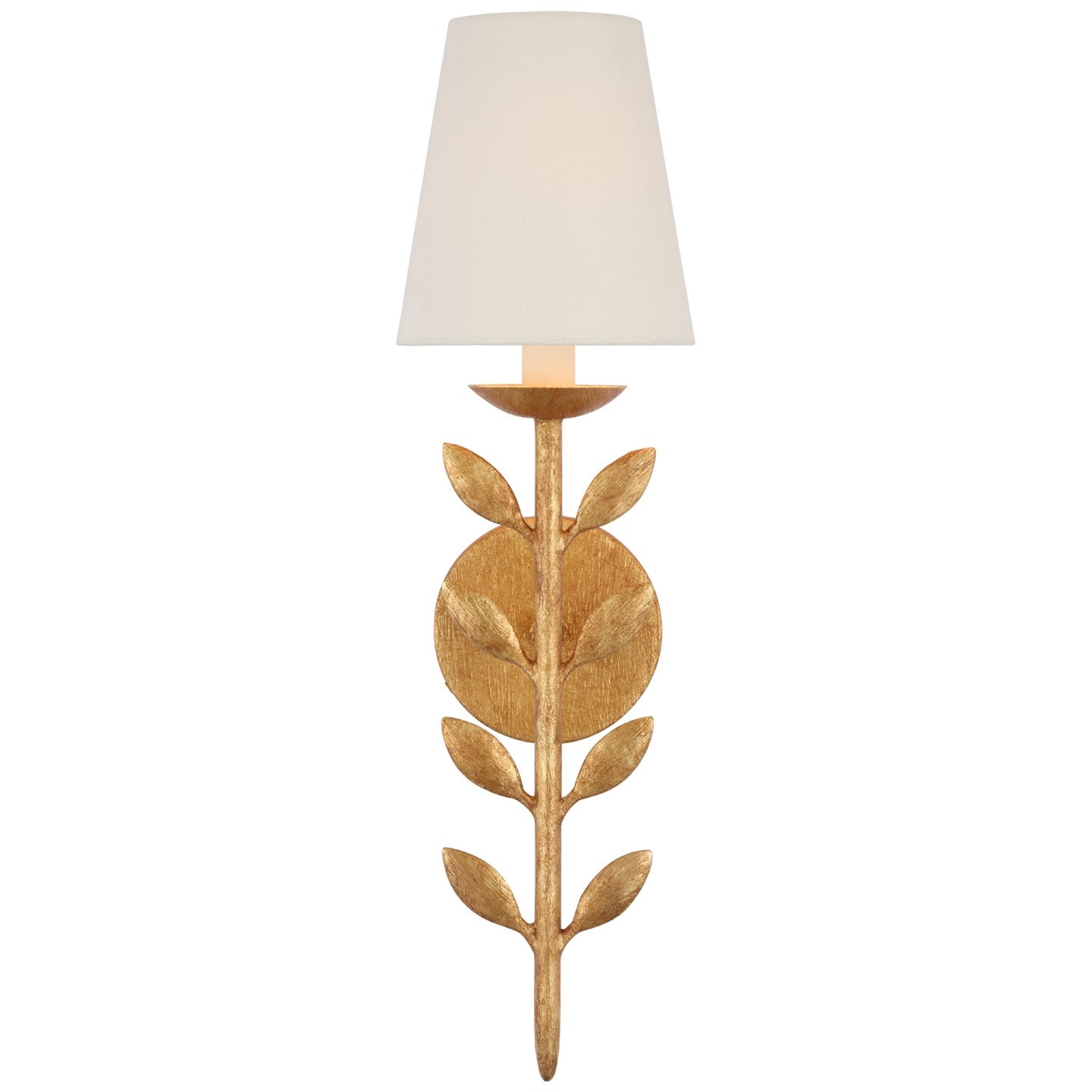 Visual Comfort Signature - JN 2086AGL-L - LED Wall Sconce - Avery - Antique Gold Leaf