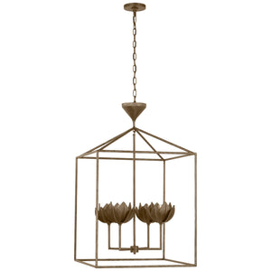 Visual Comfort Signature - JN 5303ABL - LED Pendant - Alberto - Antique Bronze Leaf