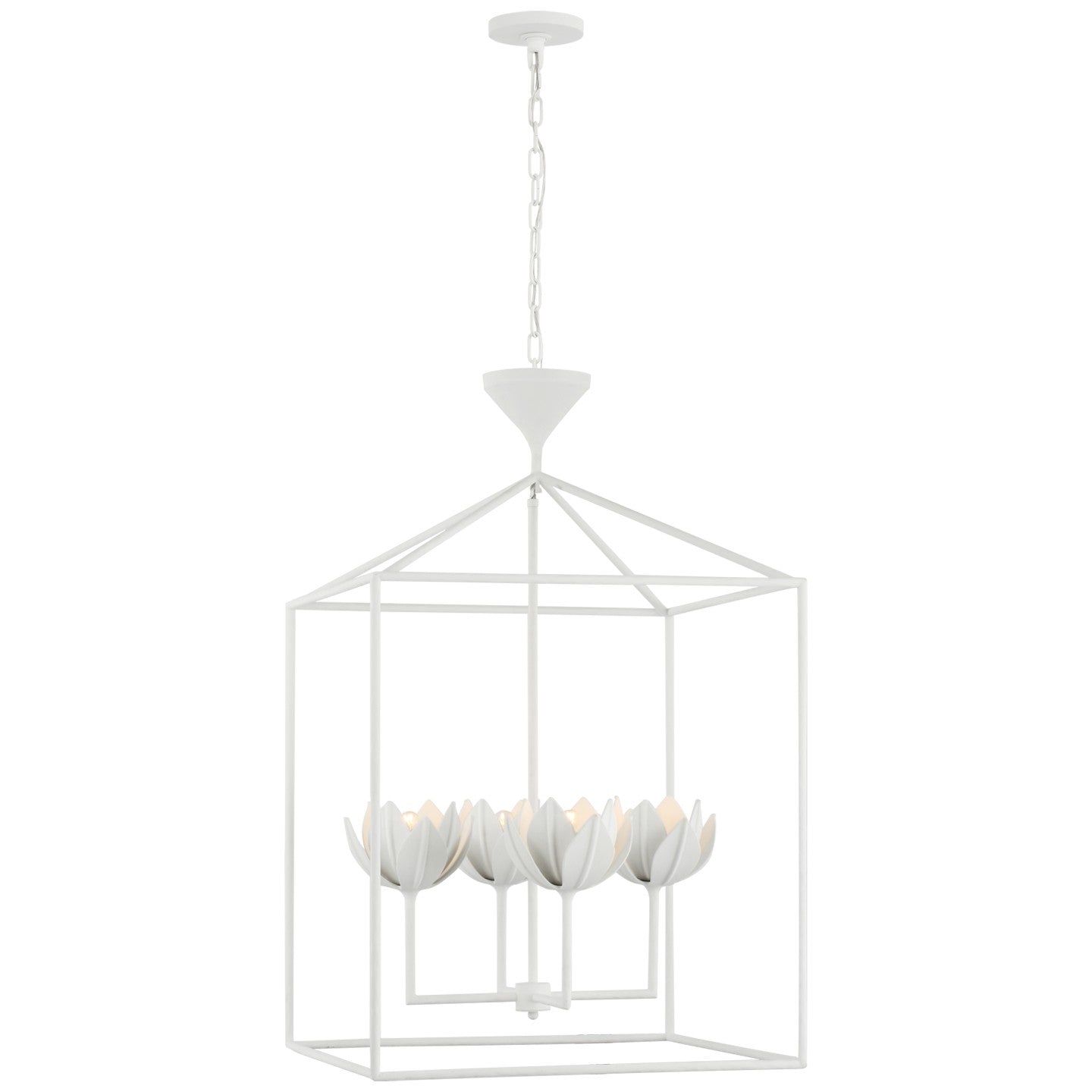 Visual Comfort Signature - JN 5303PW - LED Pendant - Alberto - Plaster White