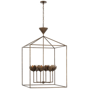 Visual Comfort Signature - JN 5304ABL - LED Pendant - Alberto - Antique Bronze Leaf