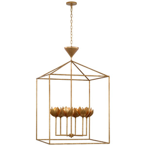 Visual Comfort Signature - JN 5304AGL - LED Pendant - Alberto - Antique Gold Leaf