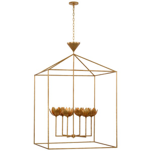 Visual Comfort Signature - JN 5305AGL - LED Pendant - Alberto - Antique Gold Leaf