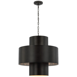 Visual Comfort Signature - JN 5332AI - LED Pendant - Chalmette - Aged Iron