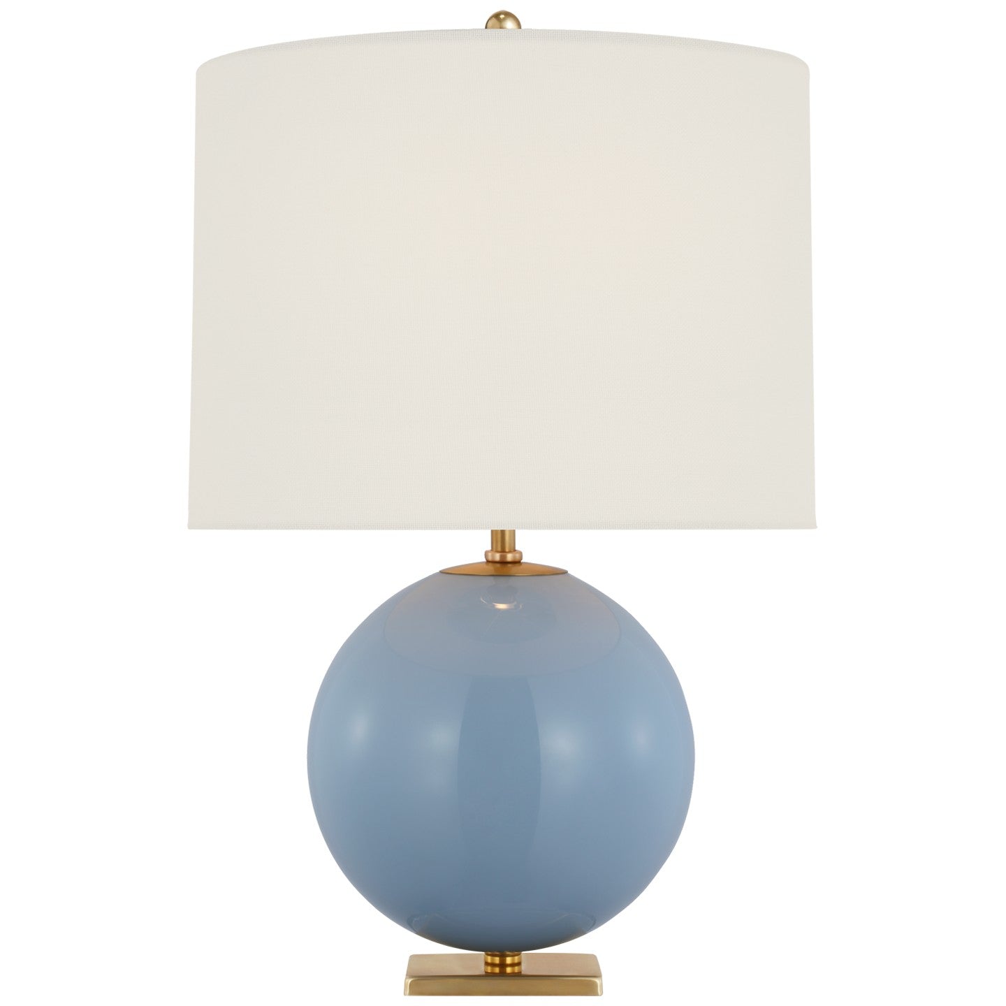 Visual Comfort Signature - KS 3014BLU-L - One Light Table Lamp - Elsie - Blue Painted Glass