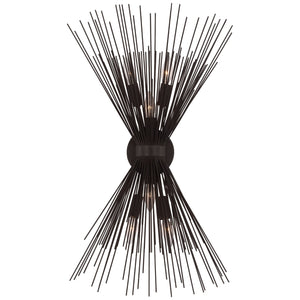 Visual Comfort Signature - KW 2074AI - LED Wall Sconce - Strada - Aged Iron