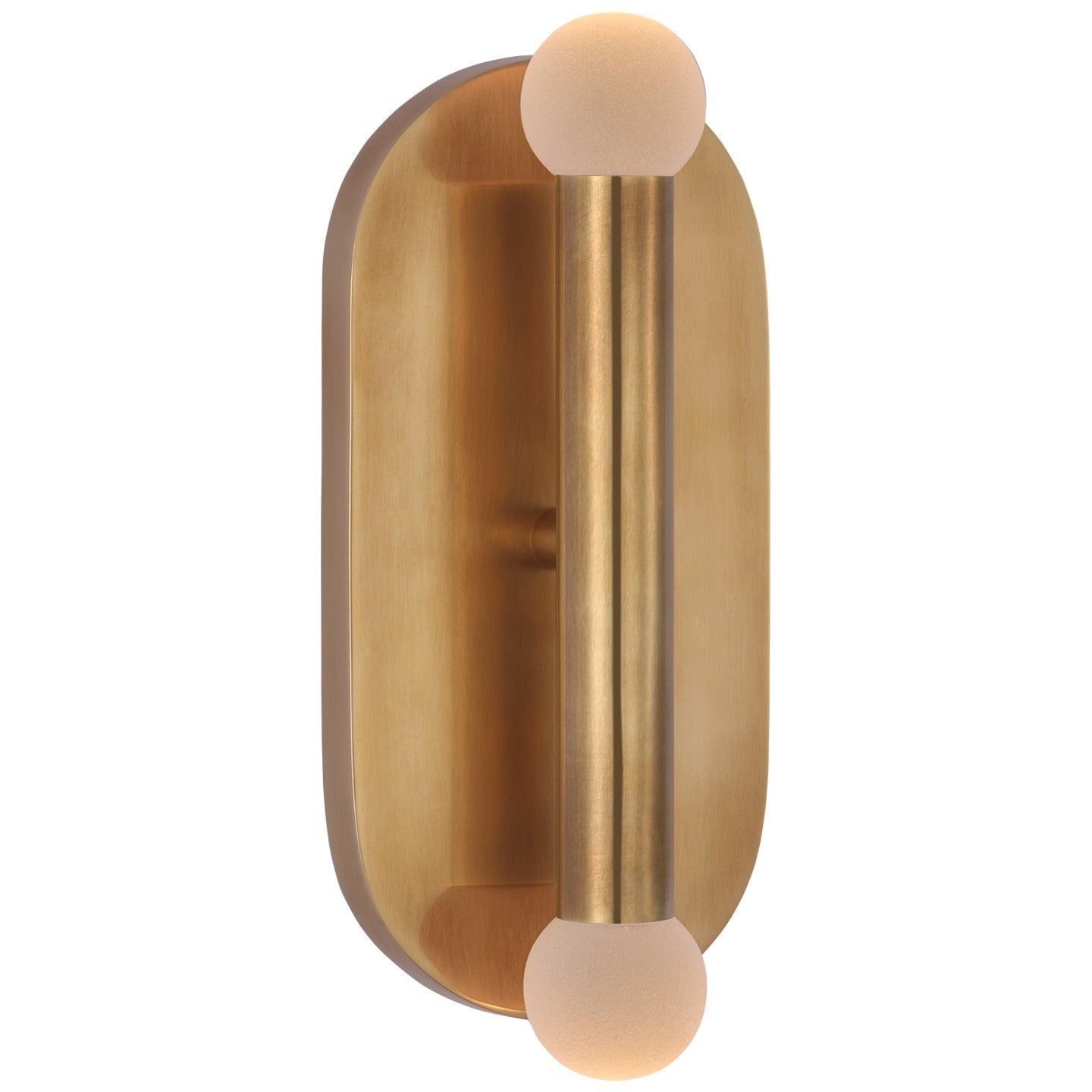 Visual Comfort Signature - KW 2282AB-ECG - LED Wall Sconce - Rousseau - Antique-Burnished Brass