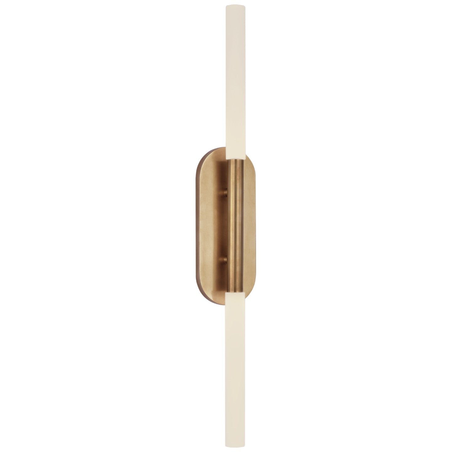 Visual Comfort Signature - KW 2287AB-EC - LED Wall Sconce - Rousseau - Antique-Burnished Brass
