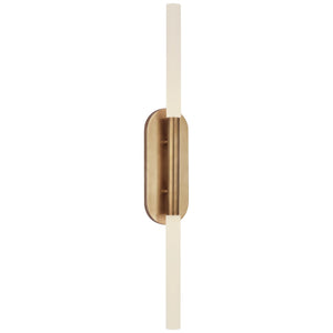 Visual Comfort Signature - KW 2287AB-EC - LED Wall Sconce - Rousseau - Antique-Burnished Brass