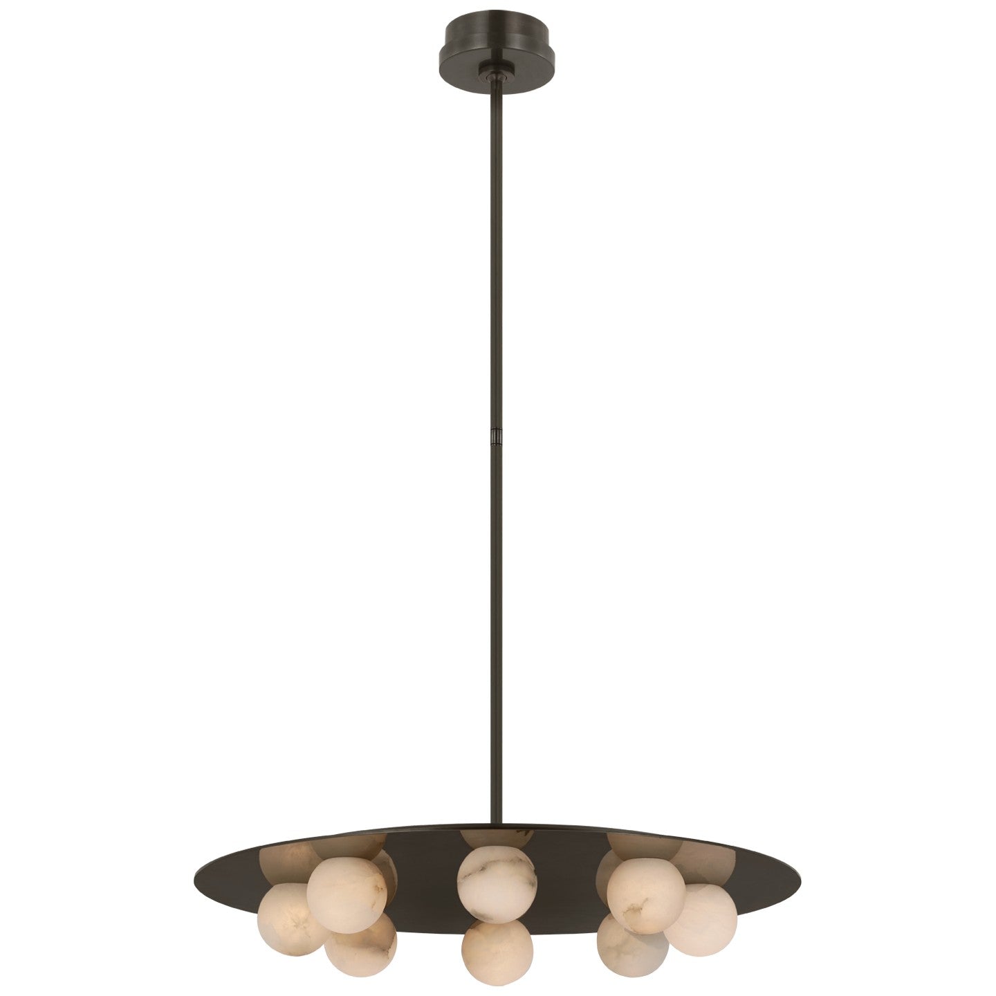 Visual Comfort Signature - KW 5521MBZ-ALB - LED Chandelier - Pertica - Mirrored Bronze