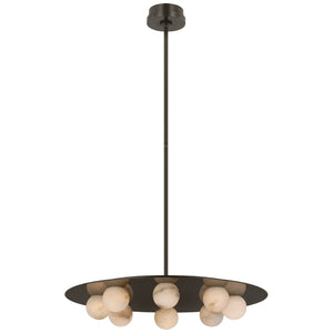 Visual Comfort Signature - KW 5521MBZ-ALB - LED Chandelier - Pertica - Mirrored Bronze