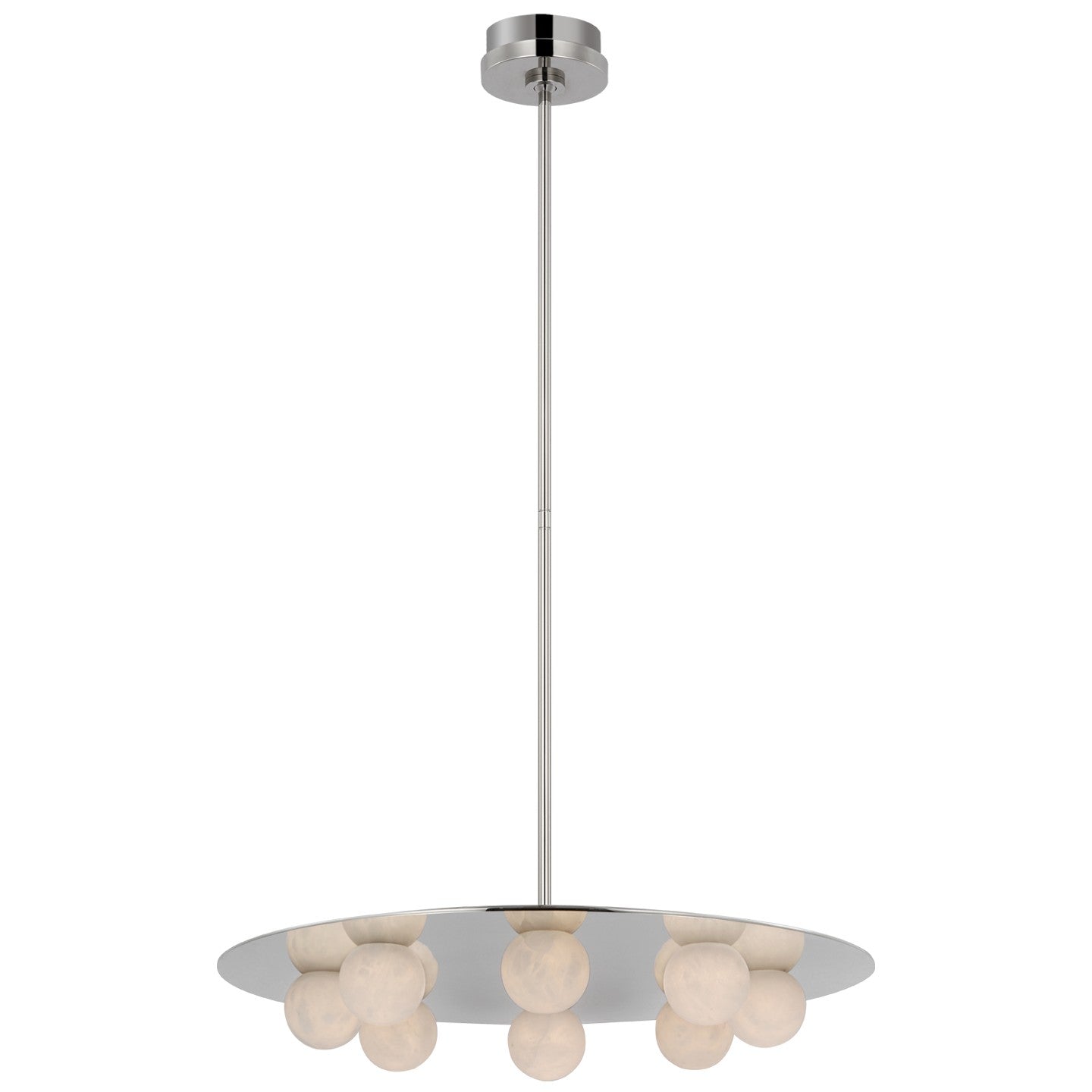 Visual Comfort Signature - KW 5521PN-ALB - LED Chandelier - Pertica - Polished Nickel