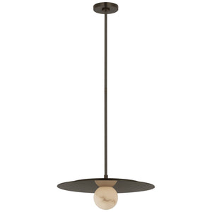 Visual Comfort Signature - KW 5526MBZ-ALB - LED Pendant - Pertica - Mirrored Bronze