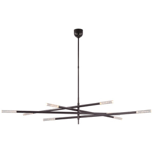 Visual Comfort Signature - KW 5595BZ-SG - LED Chandelier - Rousseau - Bronze