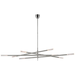 Visual Comfort Signature - KW 5595PN-SG - LED Chandelier - Rousseau - Polished Nickel