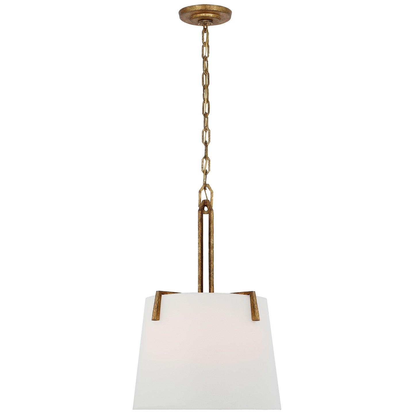 Visual Comfort Signature - MF 5350GI-L - LED Pendant - Clifford - Gilded Iron