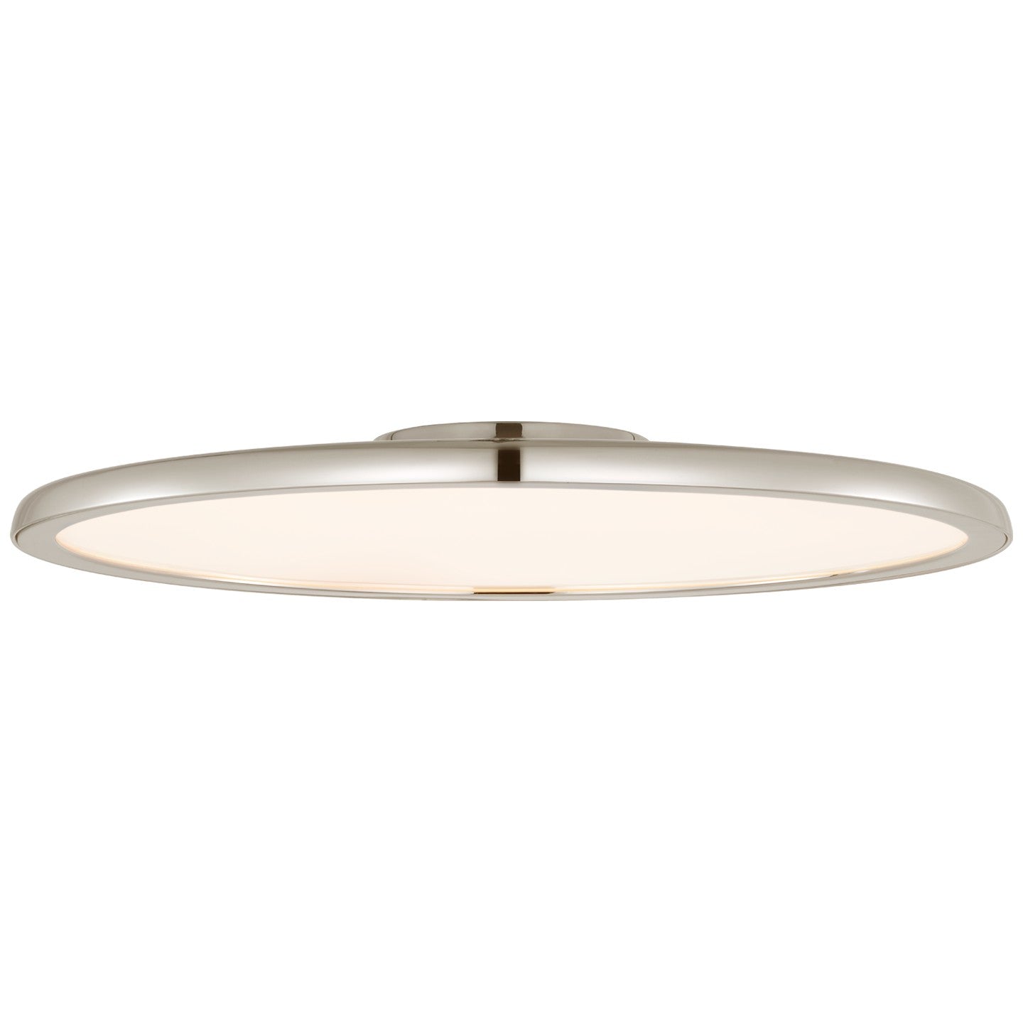 Visual Comfort Signature - PB 4005PN - LED Flush Mount - Dot - Polished Nickel