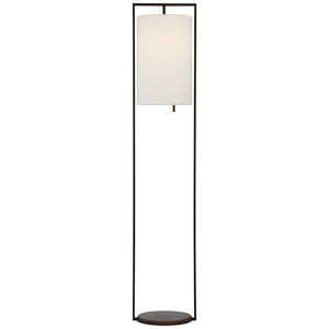 Visual Comfort Signature - RB 1130WI/DW-L - LED Floor Lamp - Zenz - Warm Iron and Dark Walnut