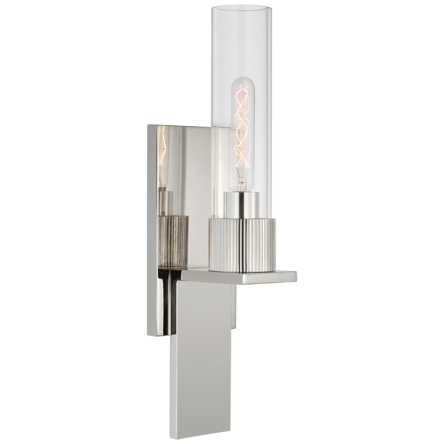 Visual Comfort Signature - RB 2002PN-CG - LED Wall Sconce - Beza - Polished Nickel