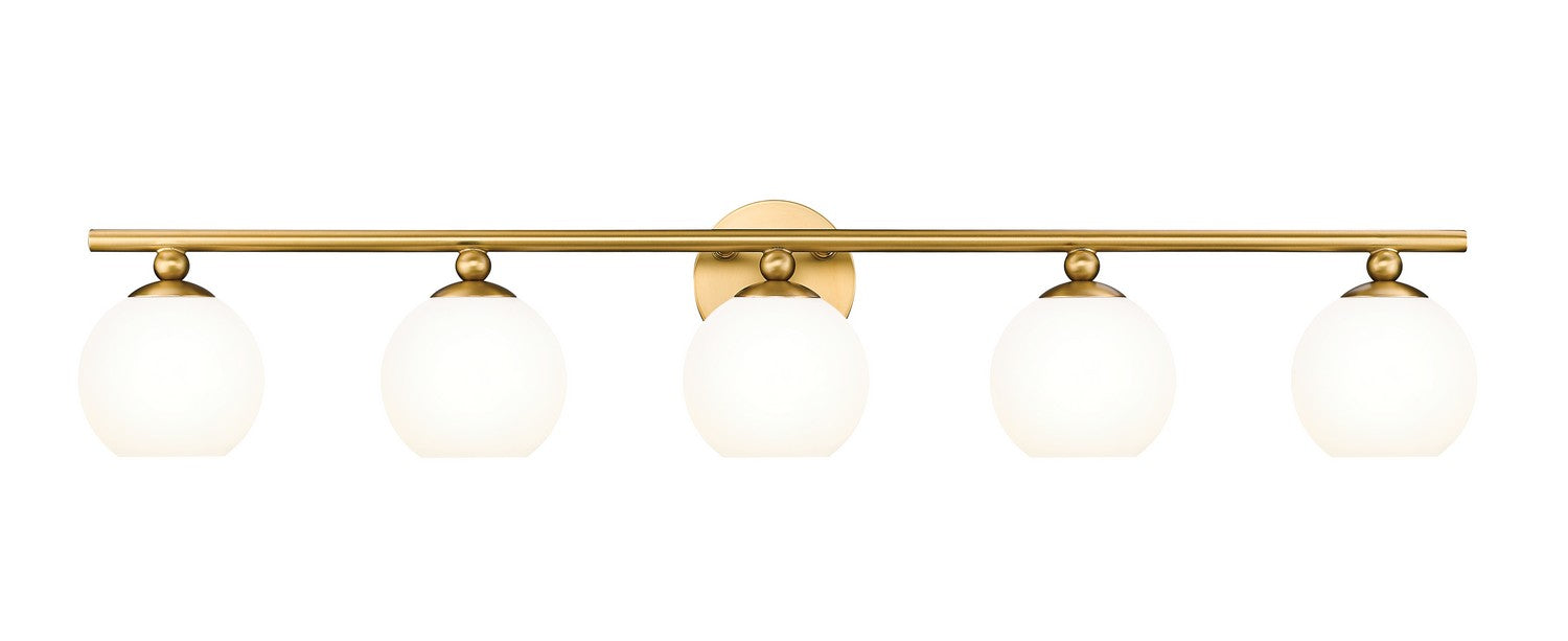 Z-Lite - 1100-5V-MGLD - Five Light Vanity - Neoma - Modern Gold