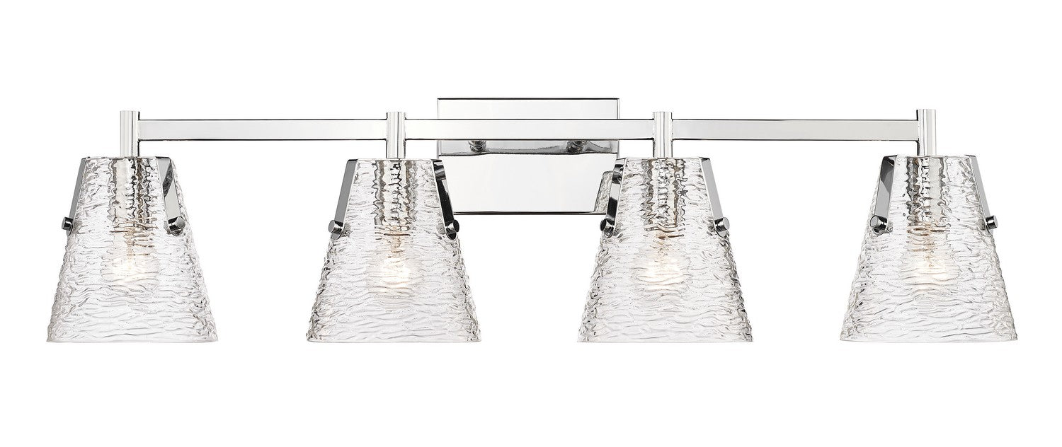 Z-Lite - 1101-4V-CH - Four Light Vanity - Analia - Chrome