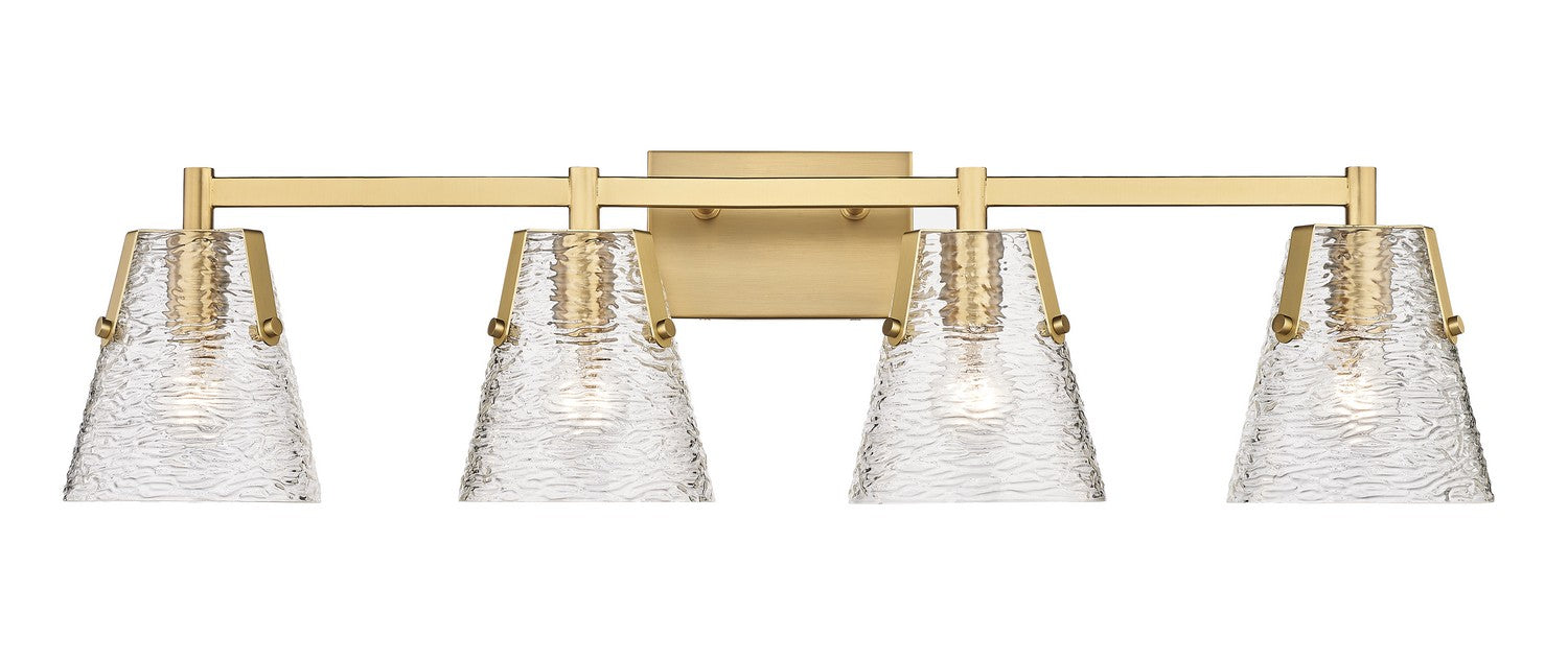 Z-Lite - 1101-4V-MGLD - Four Light Vanity - Analia - Modern Gold