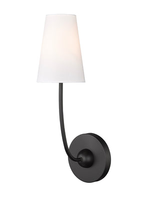 Z-Lite - 3040-1S-MB - One Light Wall Sconce - Shannon - Matte Black