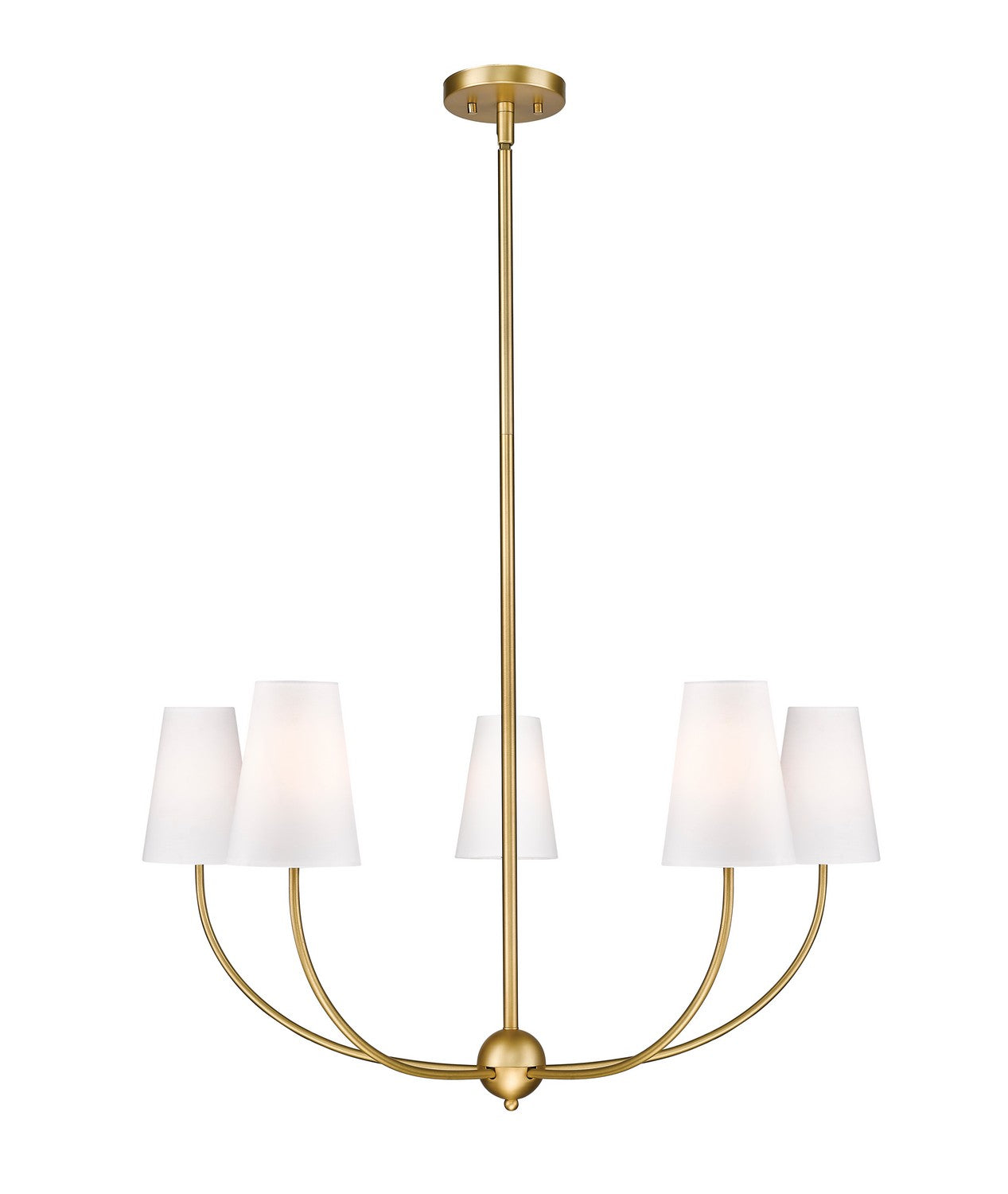 Z-Lite - 3040-32RB - Five Light Chandelier - Shannon - Rubbed Brass