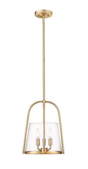 Z-Lite - 3041P12-MGLD - Three Light Pendant - Archis - Modern Gold