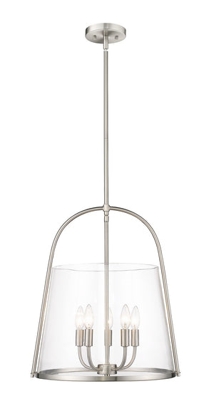 Z-Lite - 3041P18-BN - Five Light Pendant - Archis - Brushed Nickel