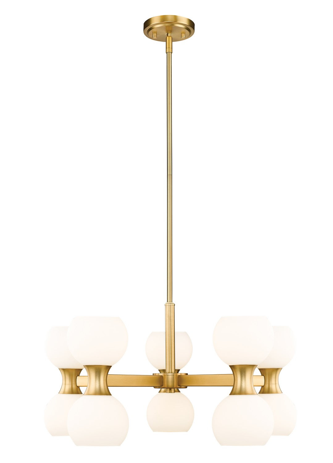 Z-Lite - 494-10MGLD - Ten Light Chandelier - Artemis - Modern Gold