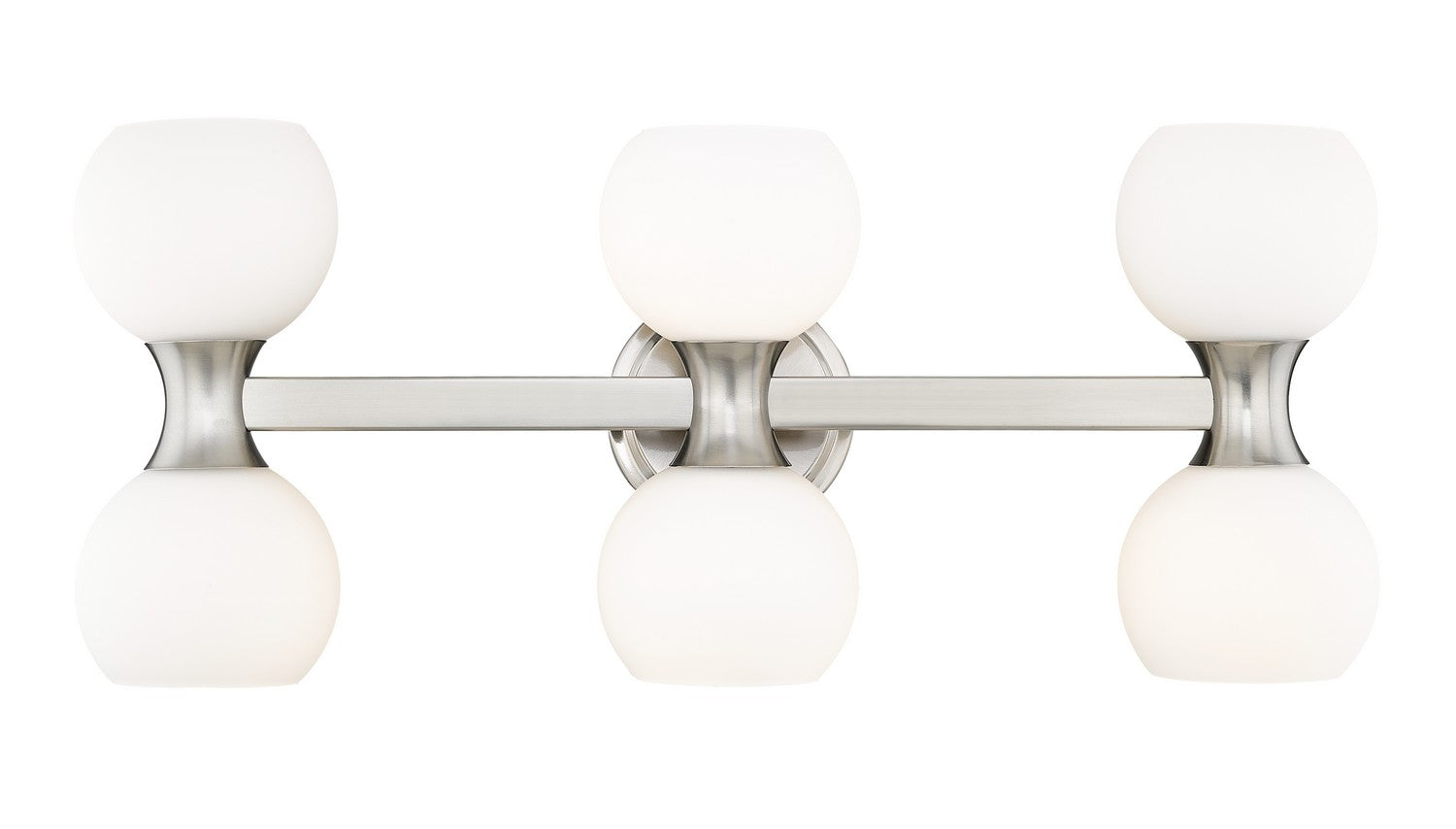 Z-Lite - 494-6V-BN - Six Light Vanity - Artemis - Brushed Nickel