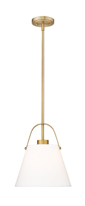 Z-Lite - 743P12-HBR - One Light Pendant - Z-Studio - Heritage Brass