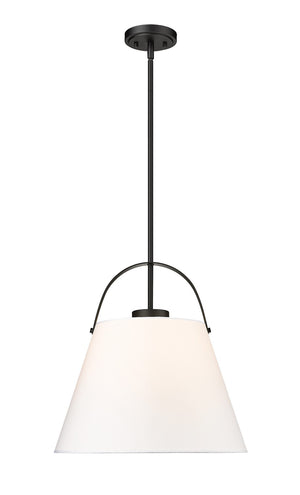 Z-Lite - 743P18-MB - One Light Pendant - Z-Studio - Matte Black