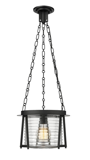 Z-Lite - 7503P13-MB - One Light Pendant - Cape Harbor - Matte Black