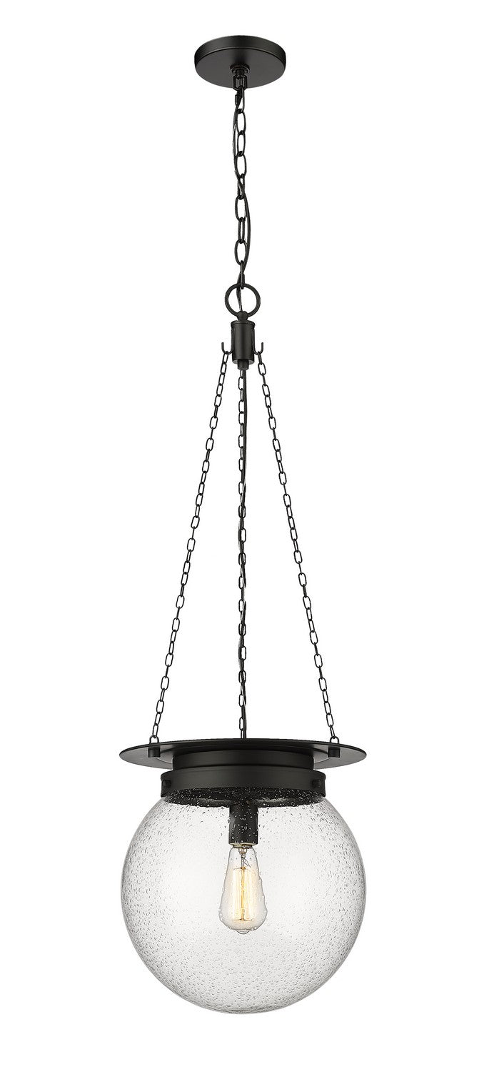 Z-Lite - 7506P13-MB - One Light Pendant - Calhoun - Matte black