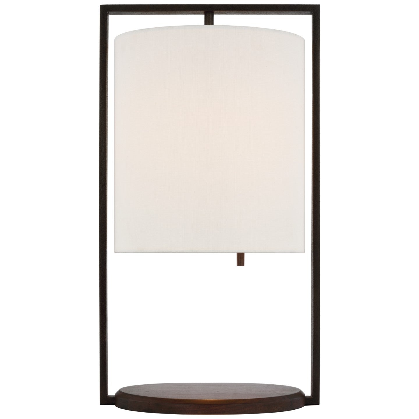 Visual Comfort Signature - RB 3130WI/DW-L - LED Table Lamp - Zenz - Warm Iron and Dark Walnut