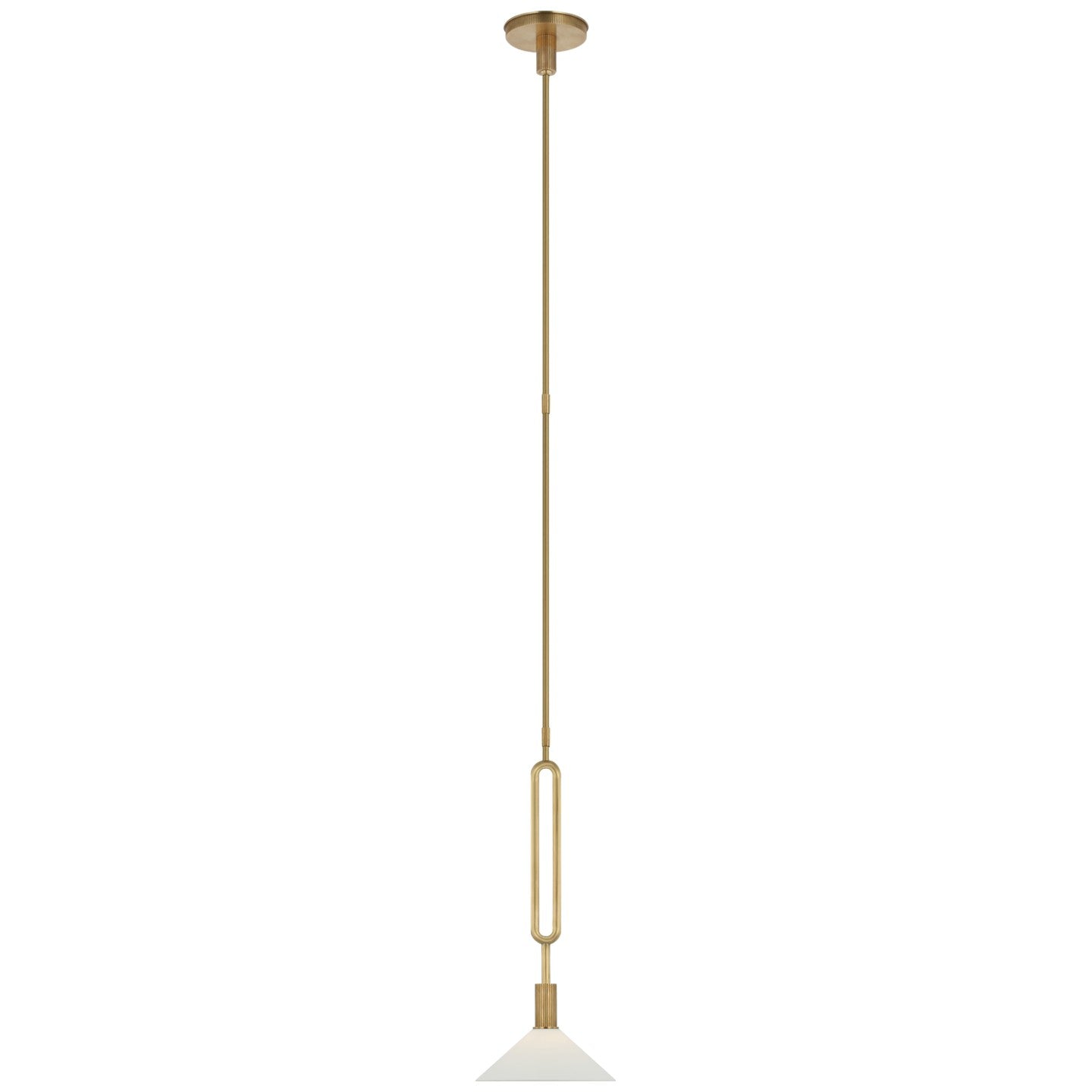 Visual Comfort Signature - RB 5060AB-BSQ - LED Pendant - Argo - Antique Brass