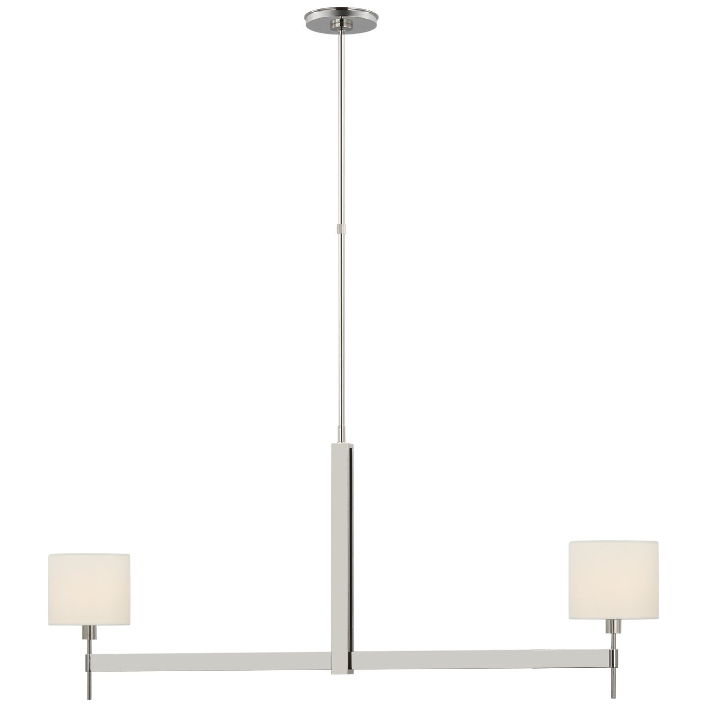 Visual Comfort Signature - RB 5141PN-L - LED Chandelier - Brontes - Polished Nickel