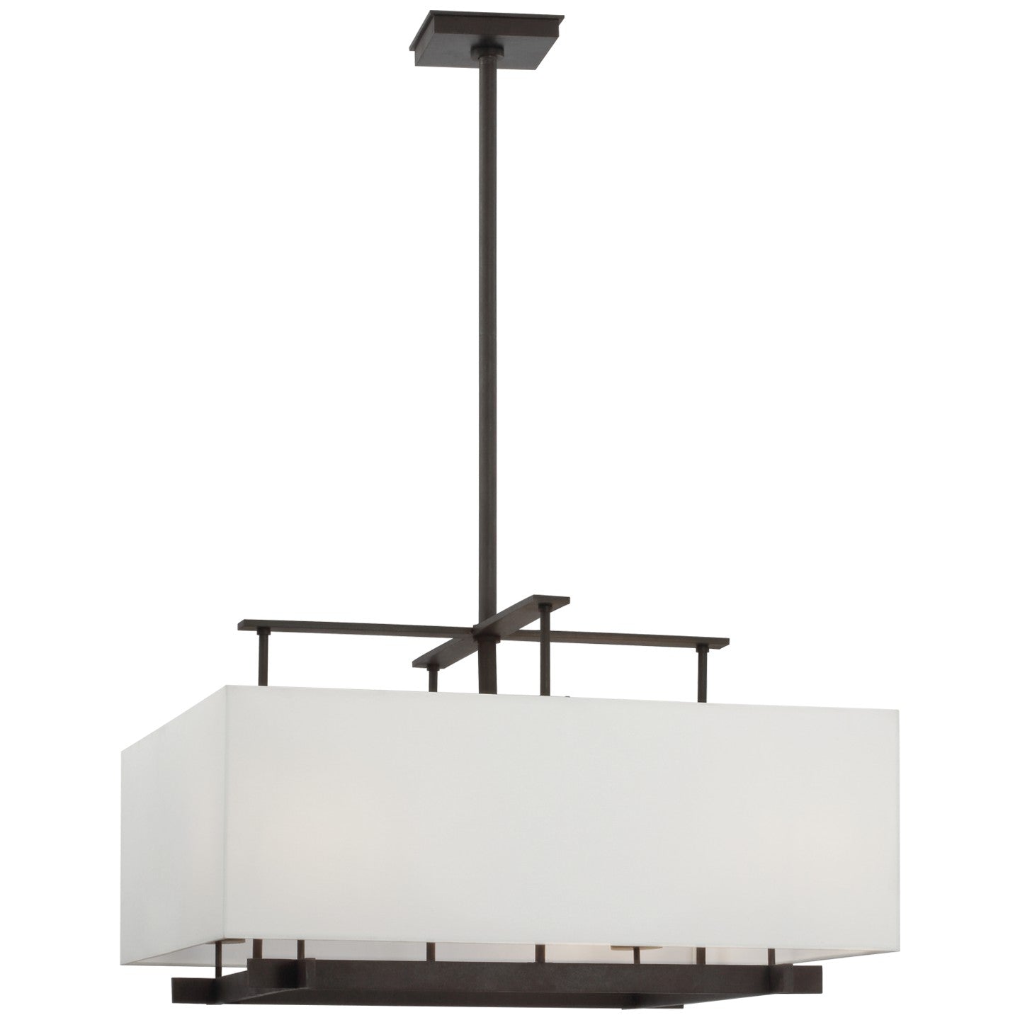 Visual Comfort Signature - RB 5155WI-L - LED Pendant - Jase - Warm Iron