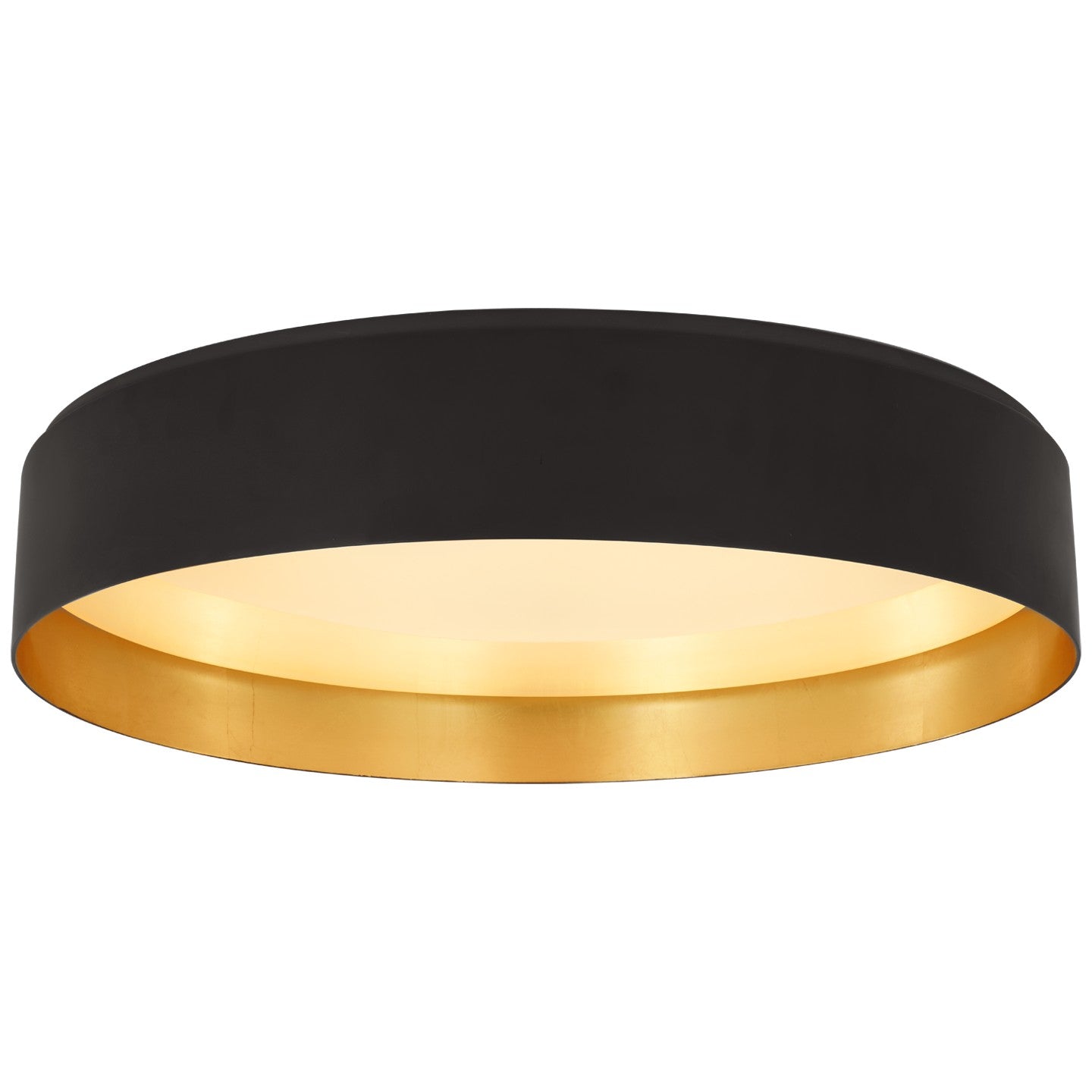 Visual Comfort Signature - S 4044BLK - LED Flush Mount - Shaw - Black