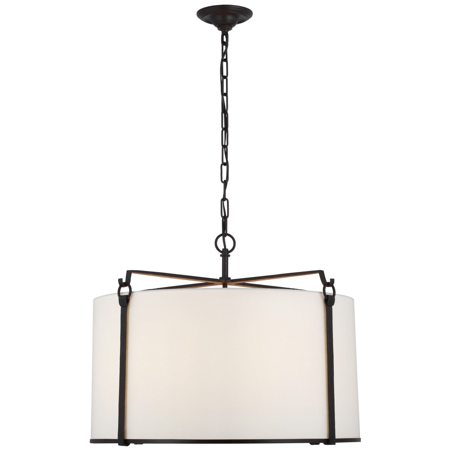 Visual Comfort Signature - S 5035BR-L - LED Pendant - Aspen - Blackened Rust