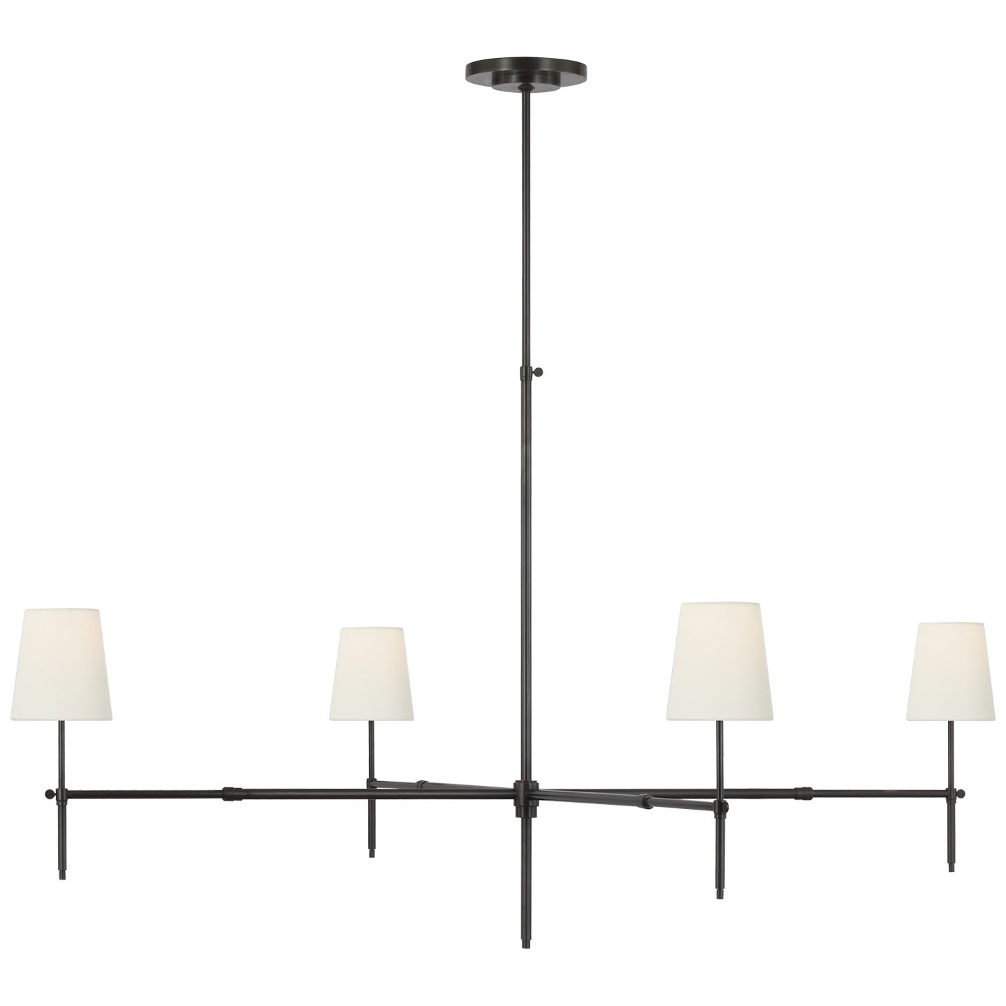 Visual Comfort Signature - TOB 5196BZ-L - LED Chandelier - Bryant - Bronze